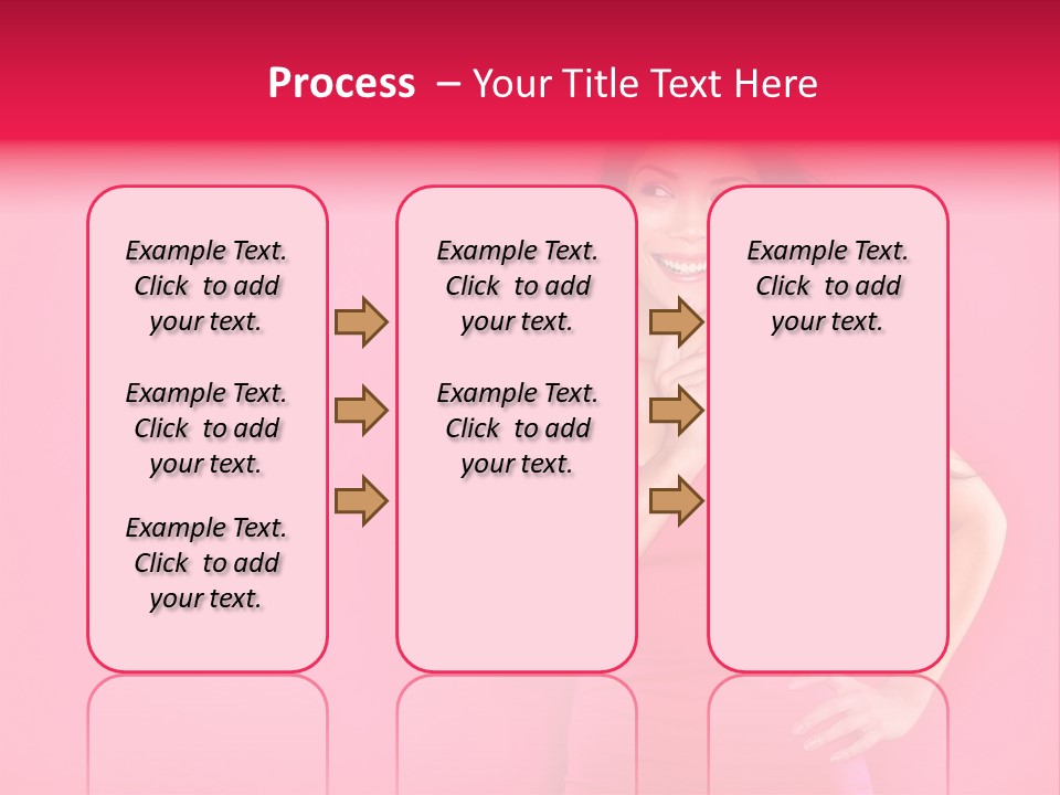 Beauty Side Looking PowerPoint Template