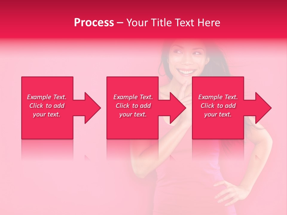 Beauty Side Looking PowerPoint Template
