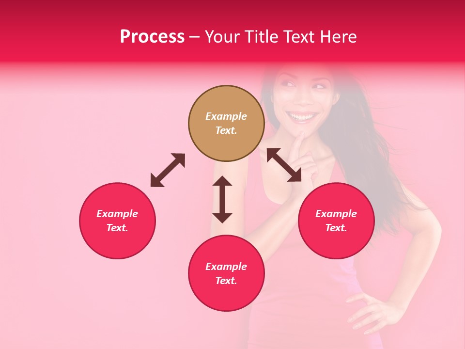 Beauty Side Looking PowerPoint Template