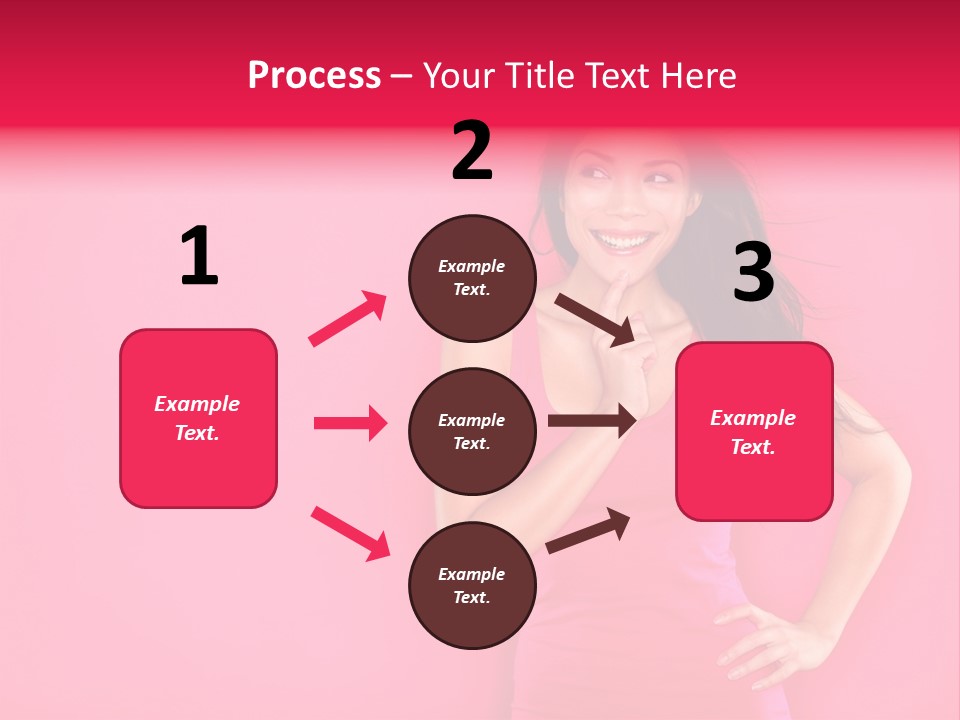 Beauty Side Looking PowerPoint Template