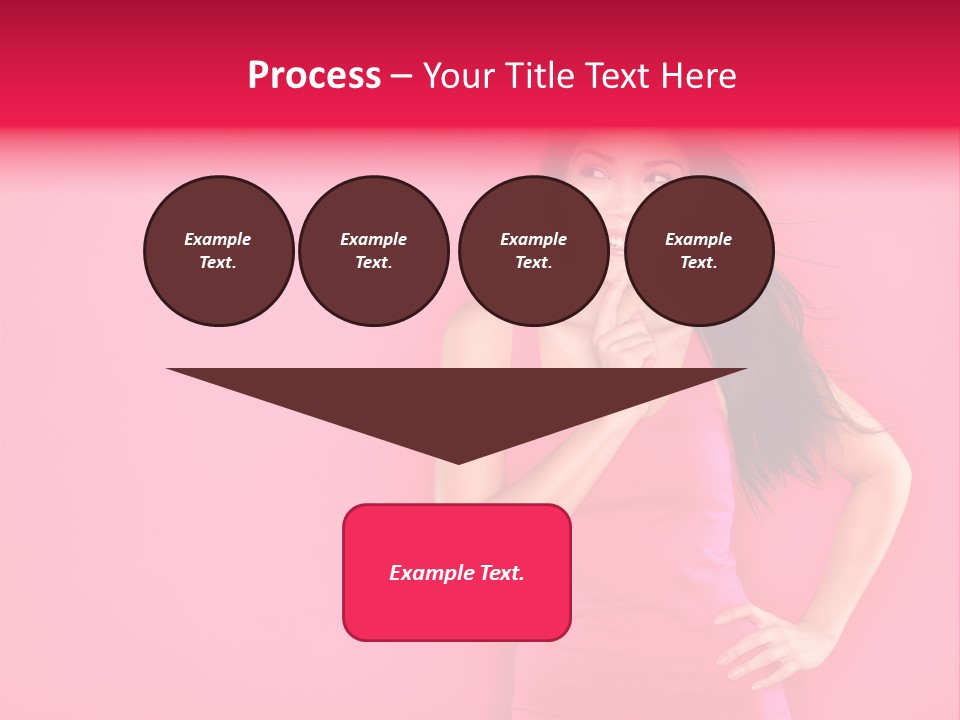 Beauty Side Looking PowerPoint Template