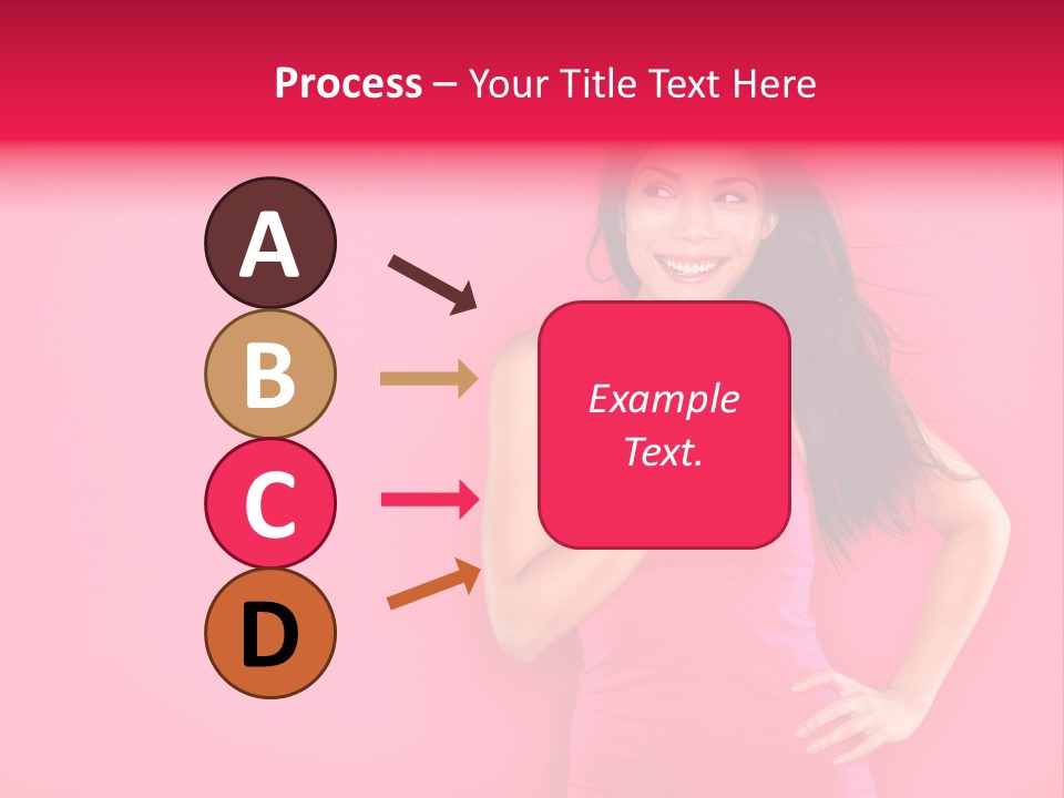 Beauty Side Looking PowerPoint Template