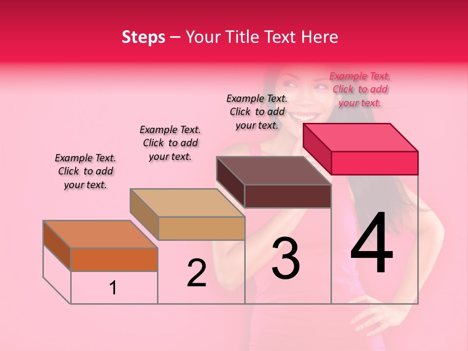 Beauty Side Looking PowerPoint Template