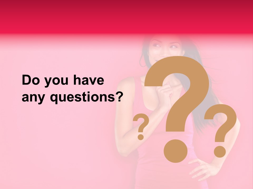 Beauty Side Looking PowerPoint Template