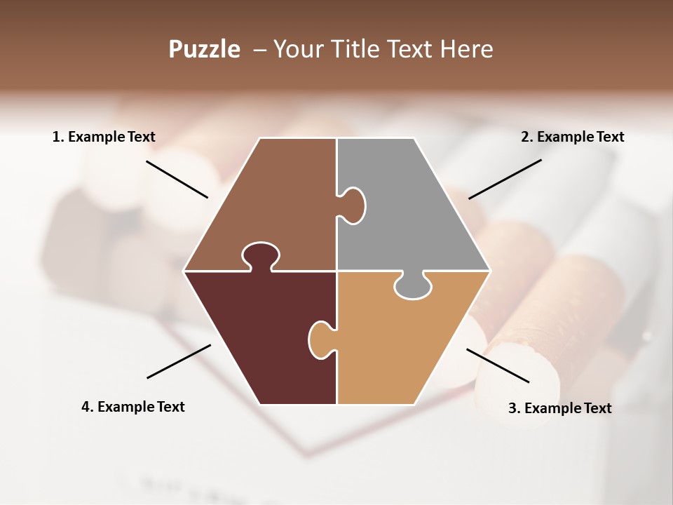 Nicotine Background Smoke PowerPoint Template