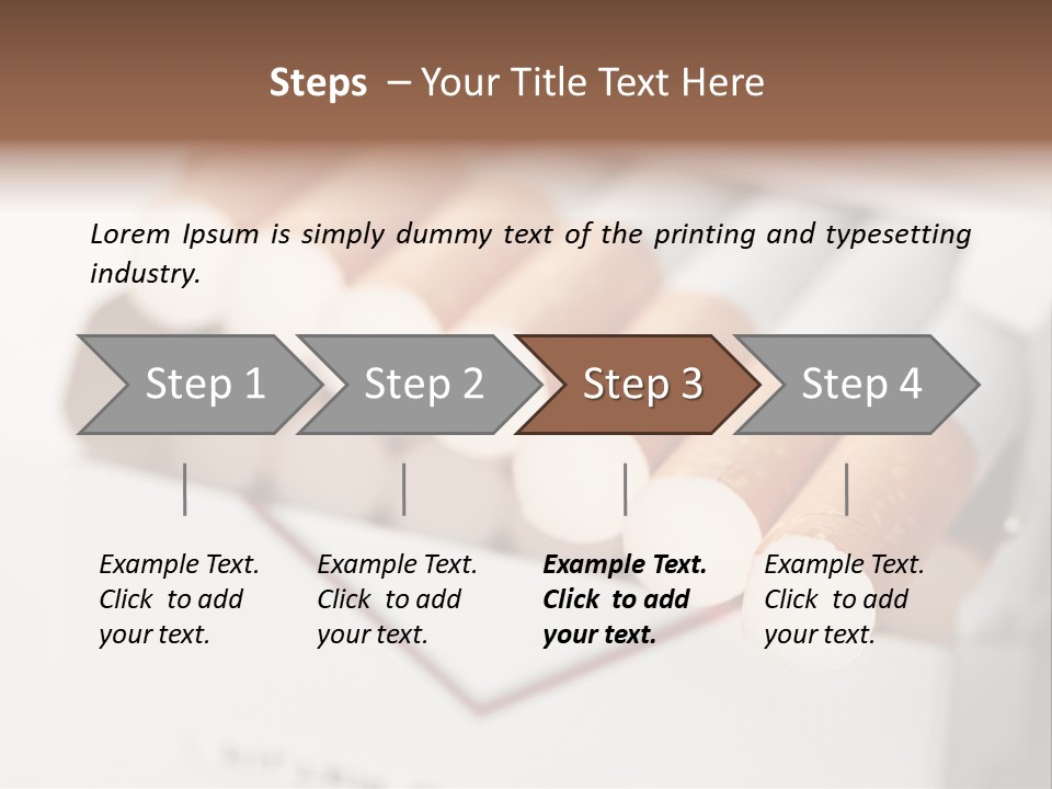 Nicotine Background Smoke PowerPoint Template