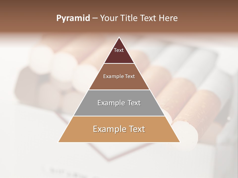 Nicotine Background Smoke PowerPoint Template
