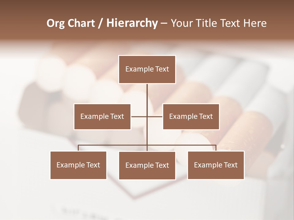 Nicotine Background Smoke PowerPoint Template