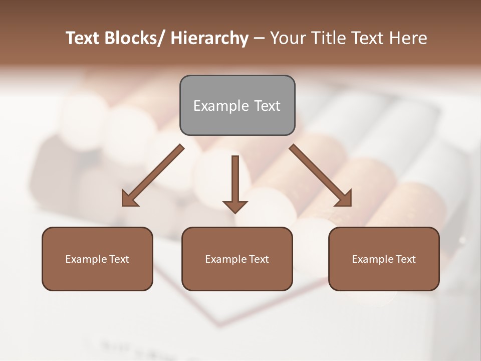 Nicotine Background Smoke PowerPoint Template