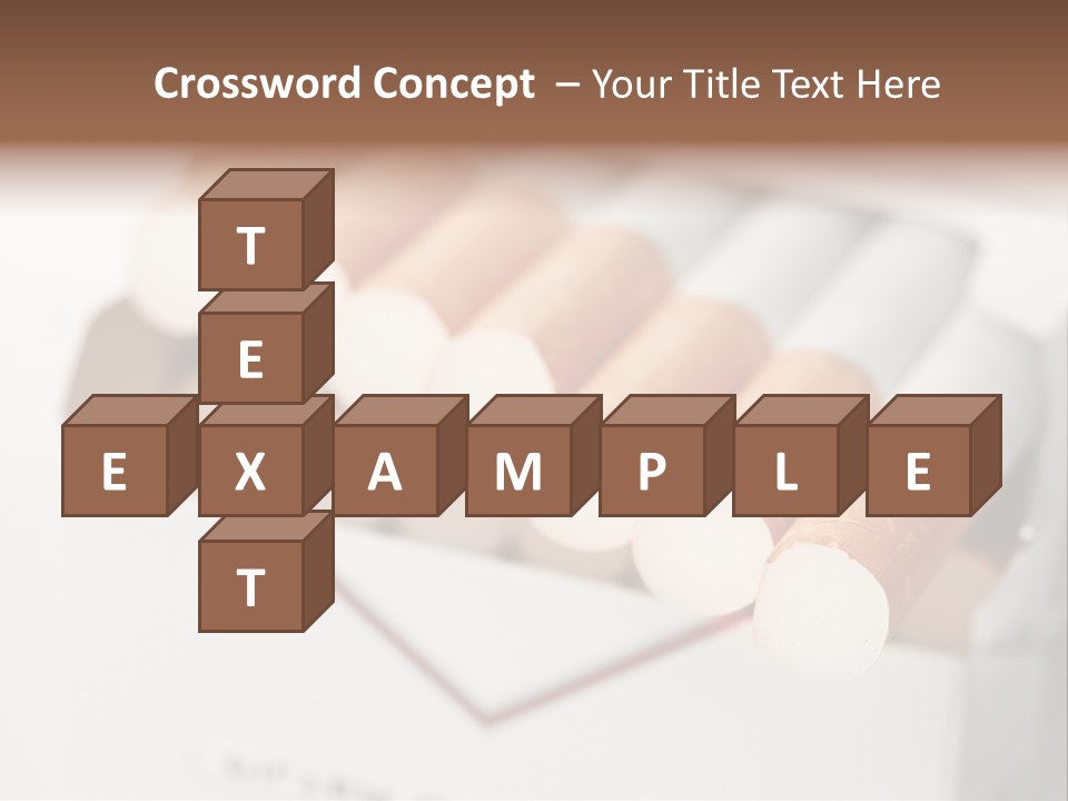 Nicotine Background Smoke PowerPoint Template