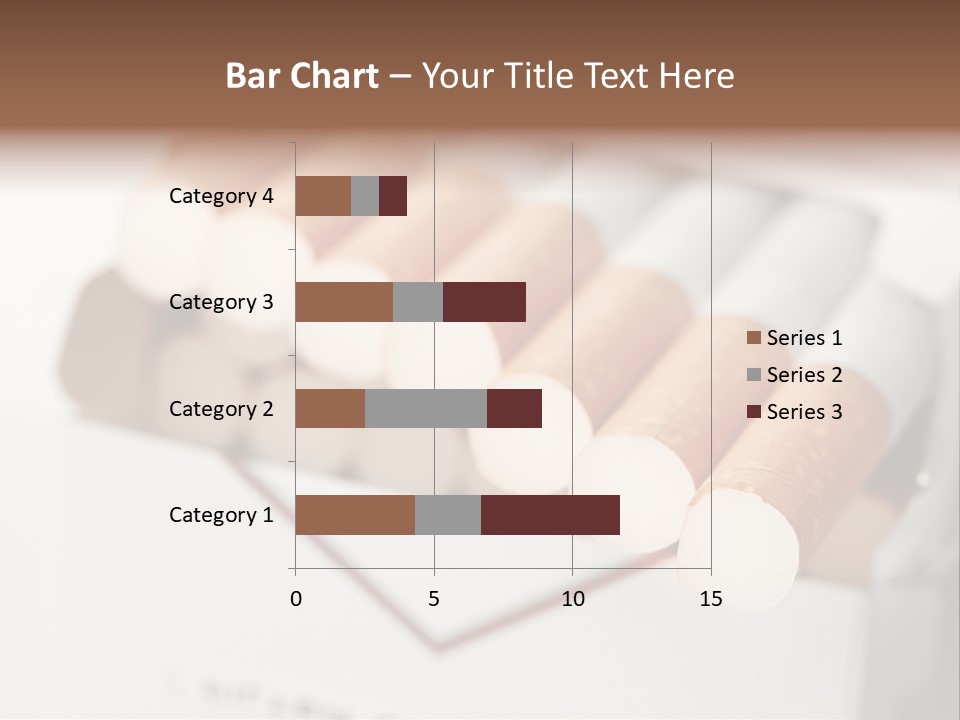Nicotine Background Smoke PowerPoint Template