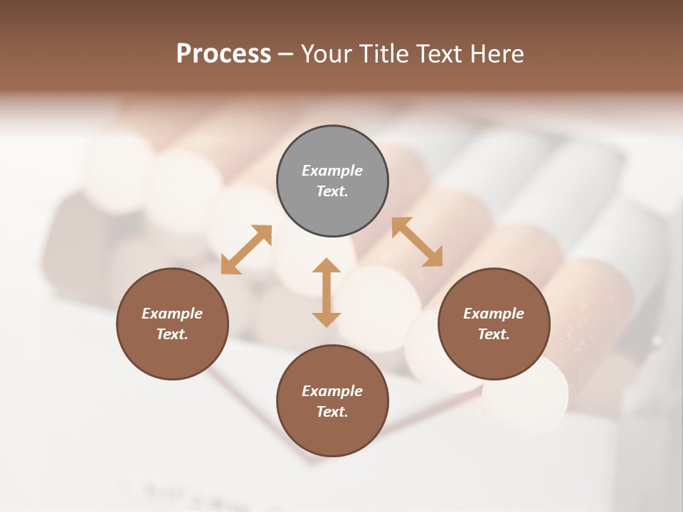Nicotine Background Smoke PowerPoint Template
