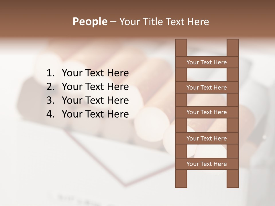 Nicotine Background Smoke PowerPoint Template