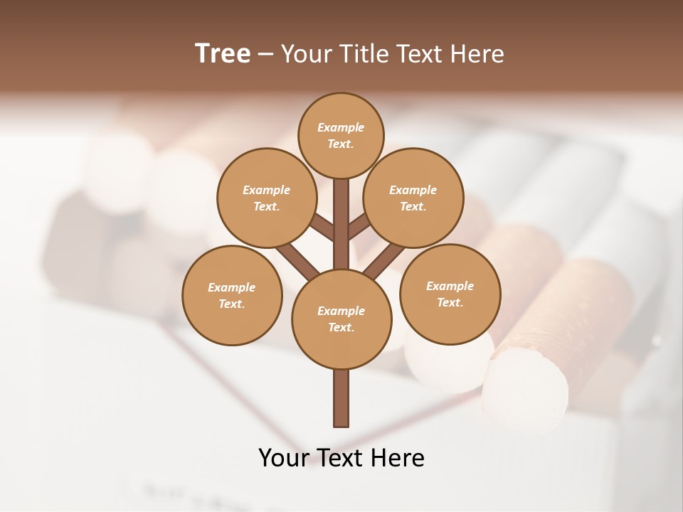 Nicotine Background Smoke PowerPoint Template