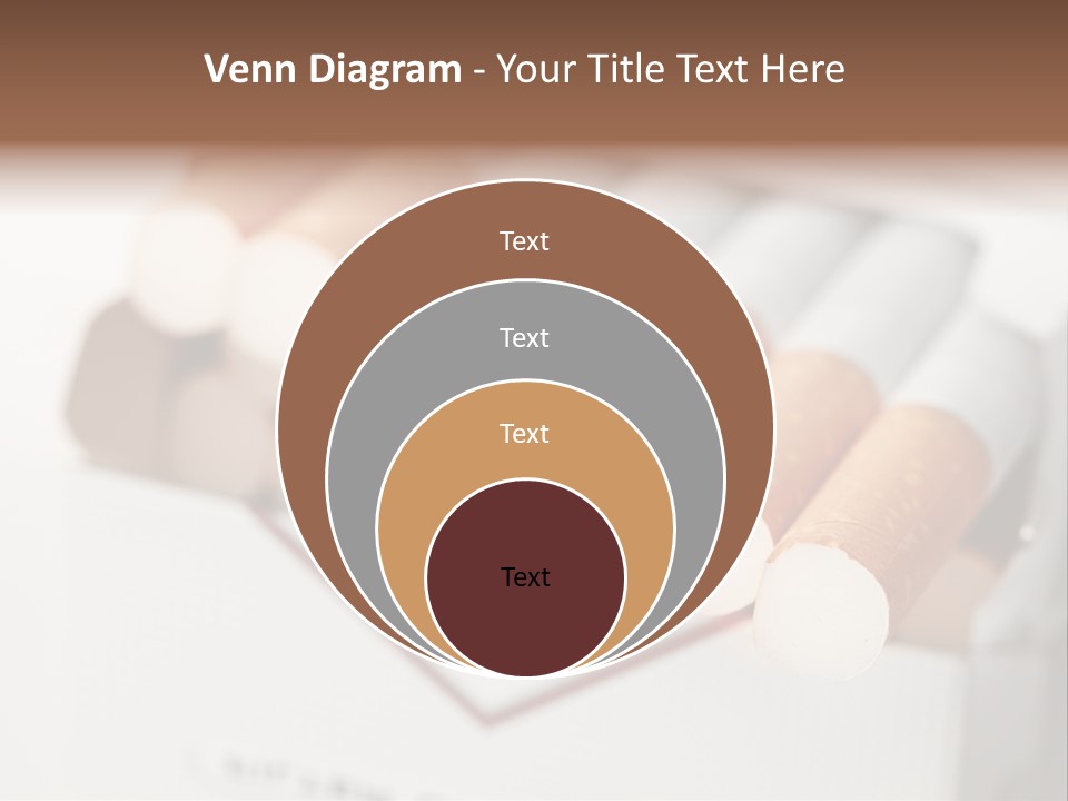 Nicotine Background Smoke PowerPoint Template