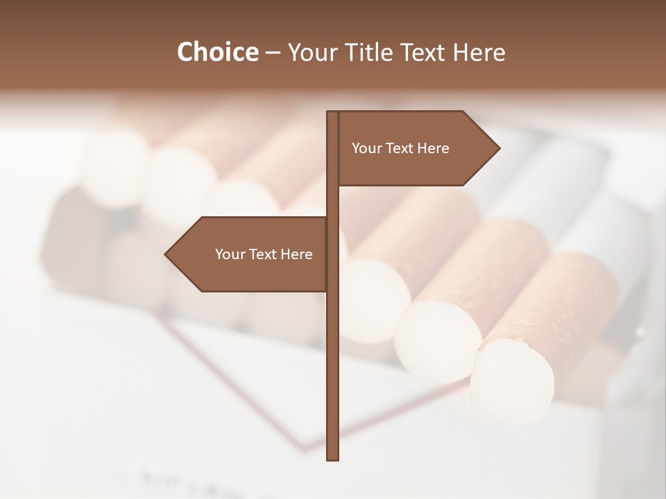 Nicotine Background Smoke PowerPoint Template