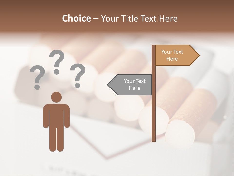 Nicotine Background Smoke PowerPoint Template