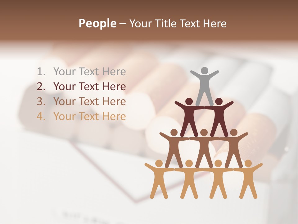 Nicotine Background Smoke PowerPoint Template