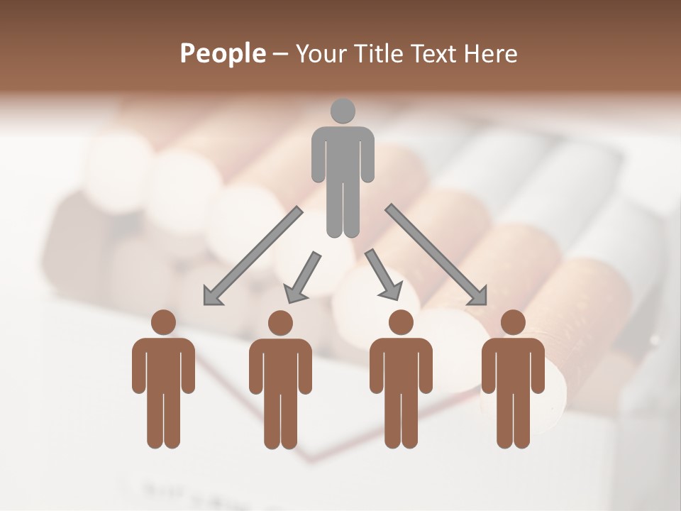 Nicotine Background Smoke PowerPoint Template