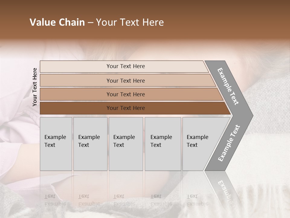 Little Blankets Shoulders PowerPoint Template