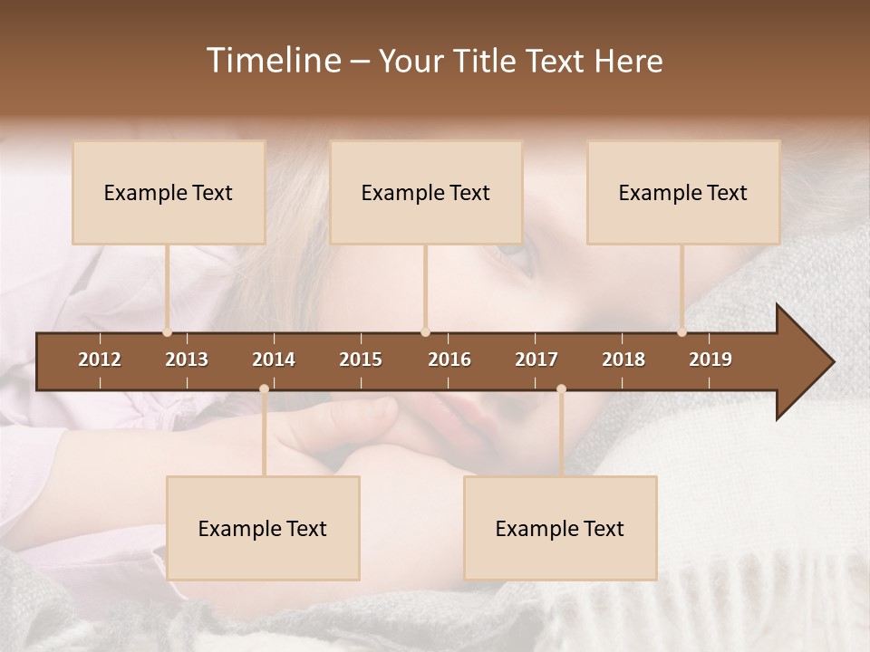 Little Blankets Shoulders PowerPoint Template