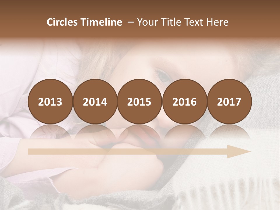 Little Blankets Shoulders PowerPoint Template