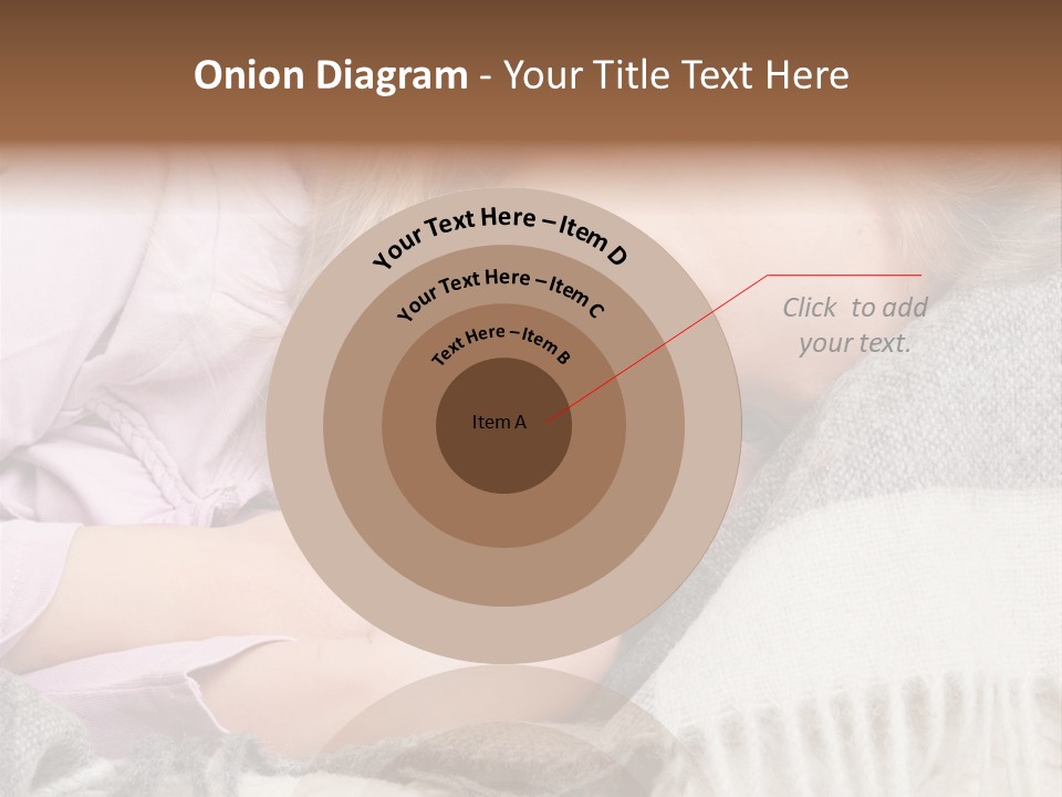 Little Blankets Shoulders PowerPoint Template