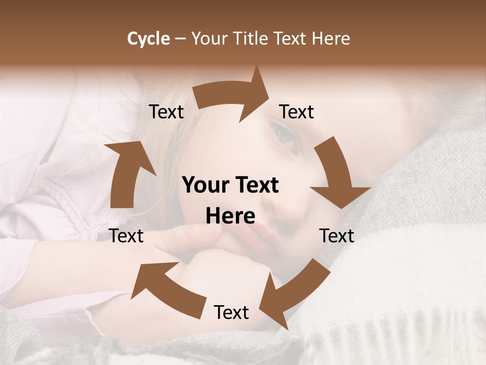 Little Blankets Shoulders PowerPoint Template