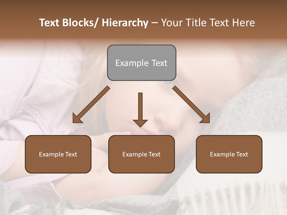 Little Blankets Shoulders PowerPoint Template