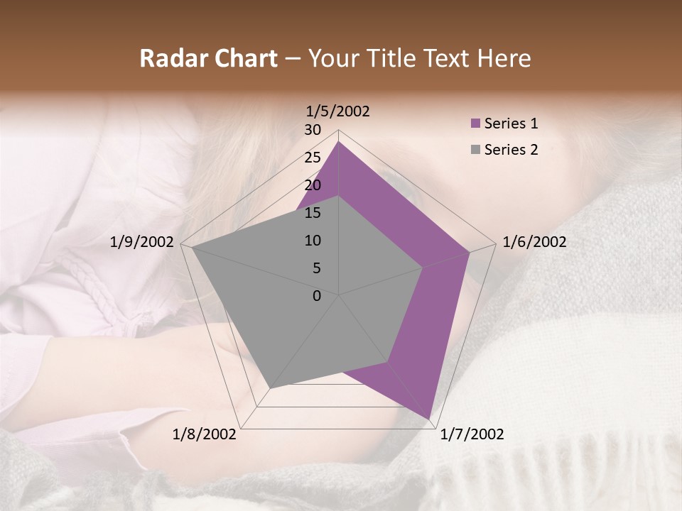Little Blankets Shoulders PowerPoint Template