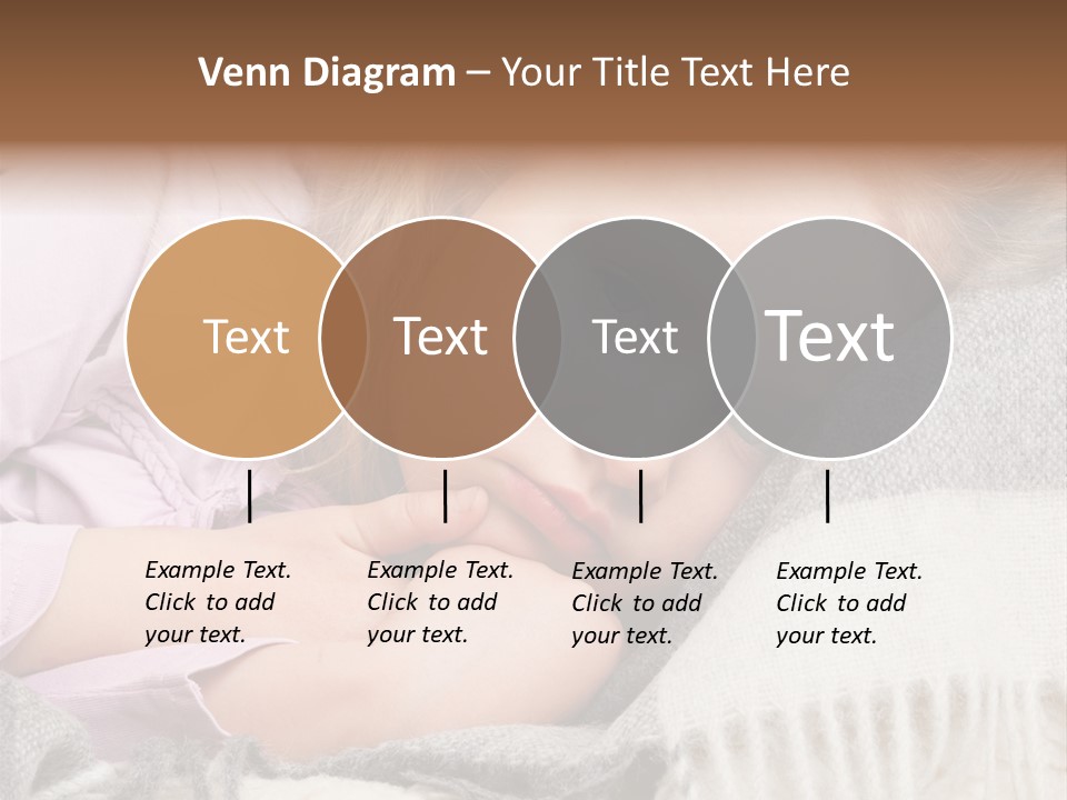 Little Blankets Shoulders PowerPoint Template