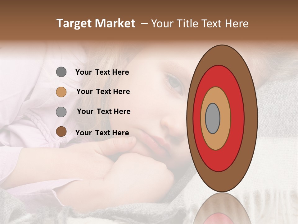 Little Blankets Shoulders PowerPoint Template