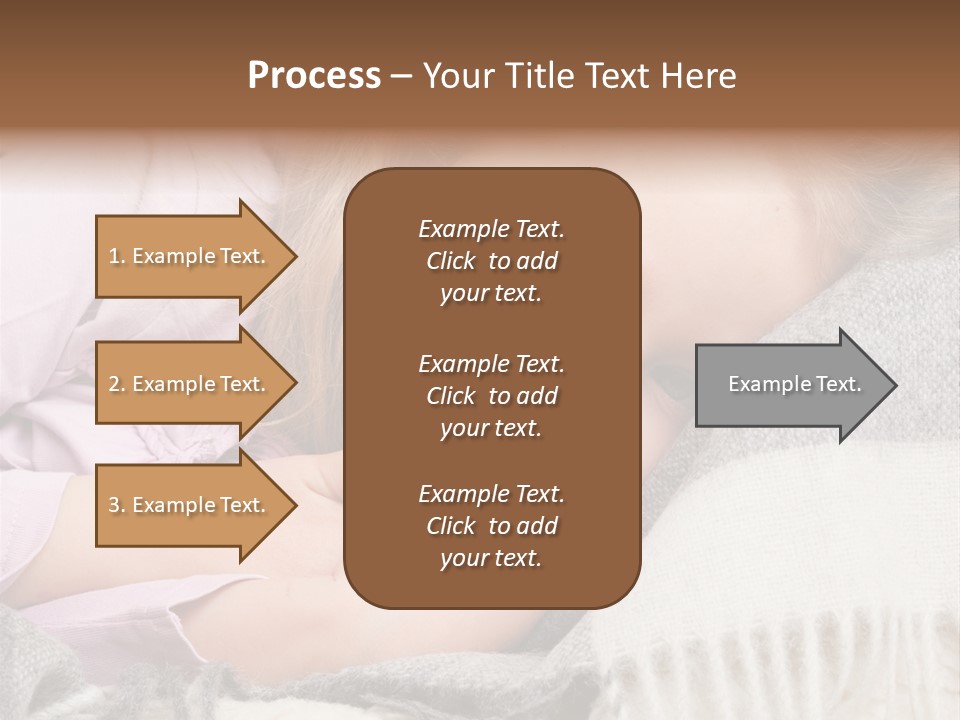 Little Blankets Shoulders PowerPoint Template
