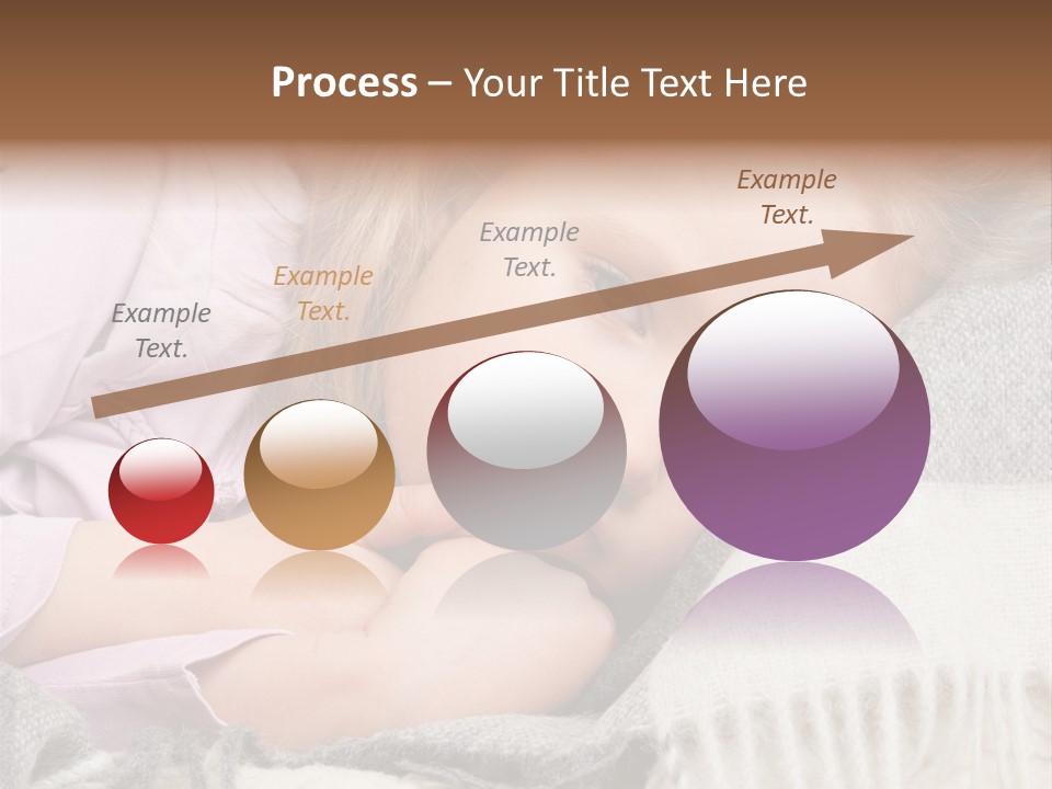 Little Blankets Shoulders PowerPoint Template