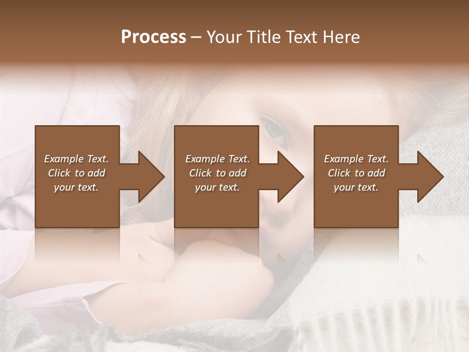 Little Blankets Shoulders PowerPoint Template