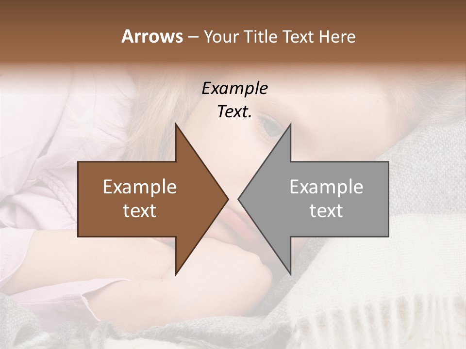 Little Blankets Shoulders PowerPoint Template