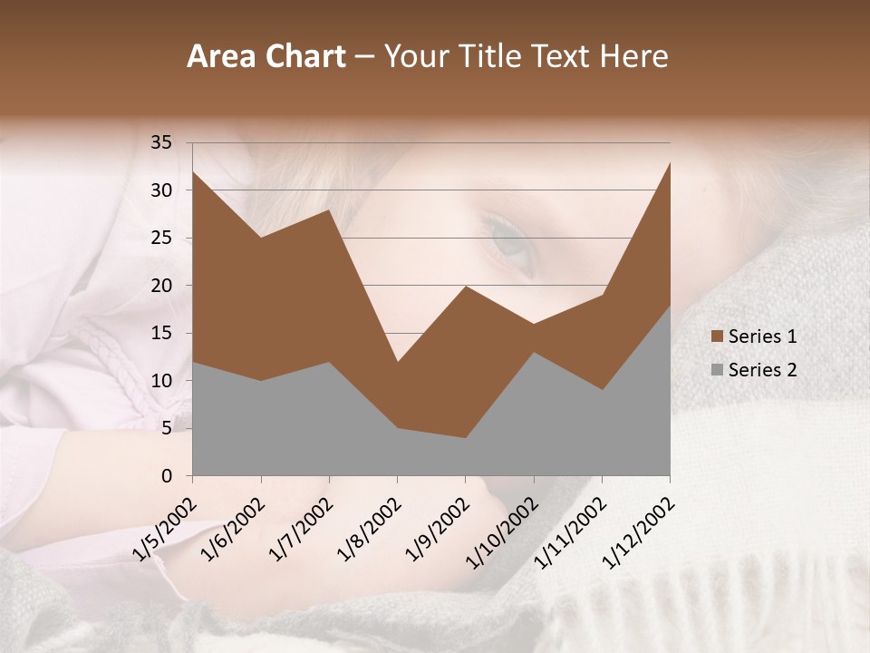Little Blankets Shoulders PowerPoint Template