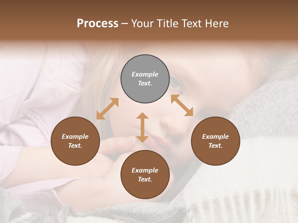 Little Blankets Shoulders PowerPoint Template