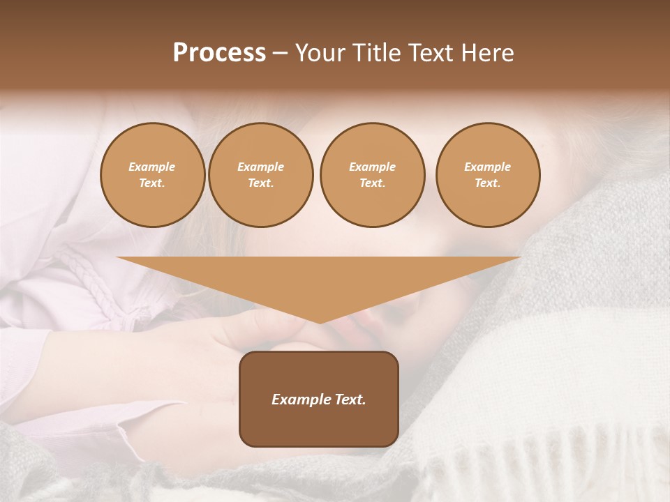 Little Blankets Shoulders PowerPoint Template