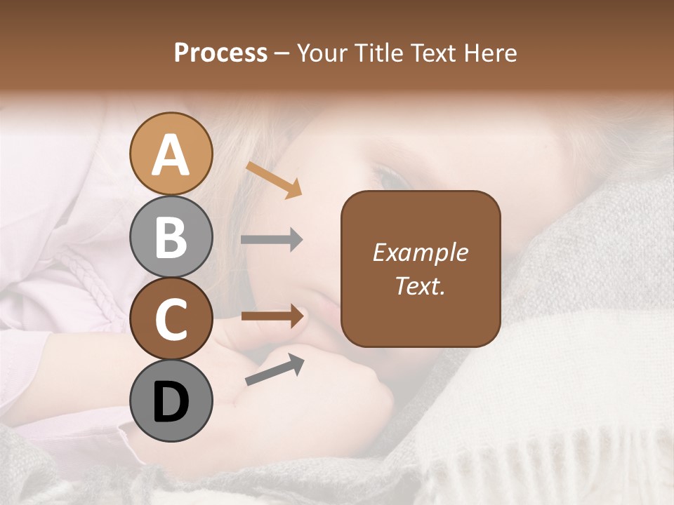 Little Blankets Shoulders PowerPoint Template