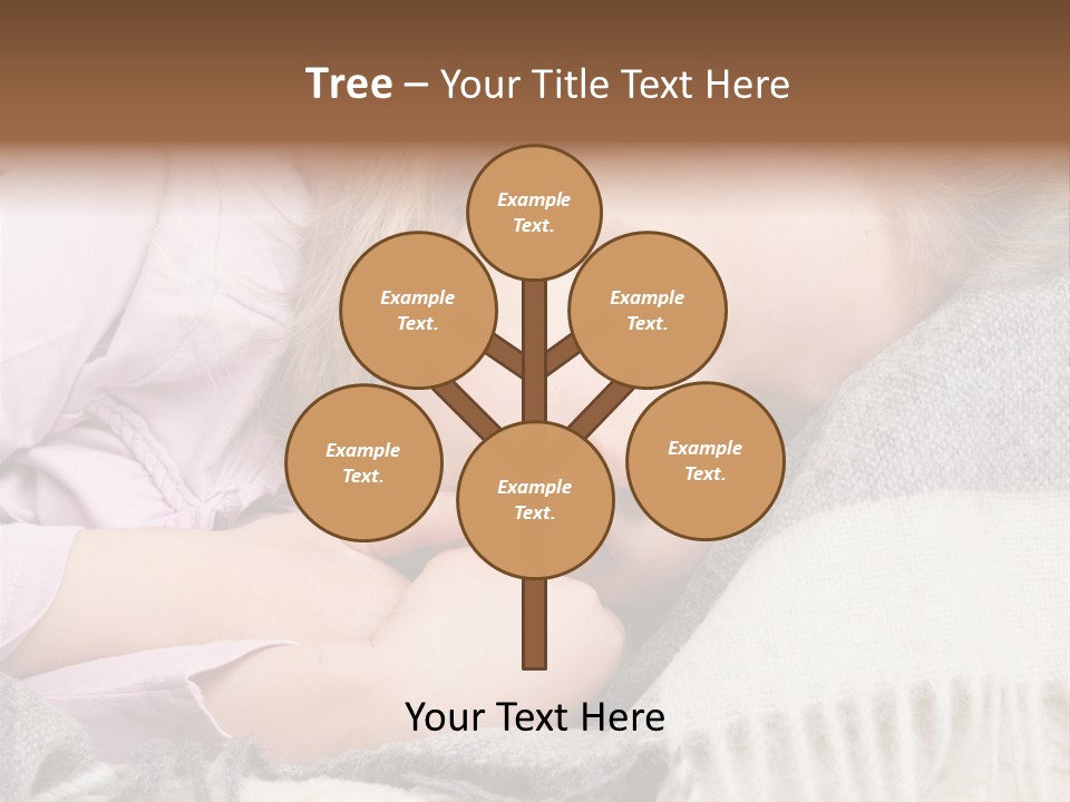 Little Blankets Shoulders PowerPoint Template