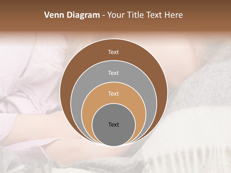 Little Blankets Shoulders PowerPoint Template