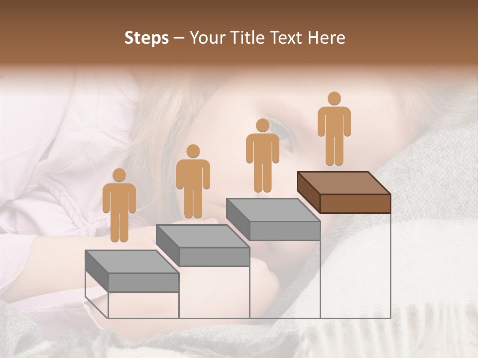 Little Blankets Shoulders PowerPoint Template