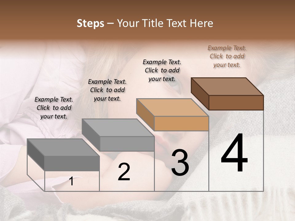 Little Blankets Shoulders PowerPoint Template