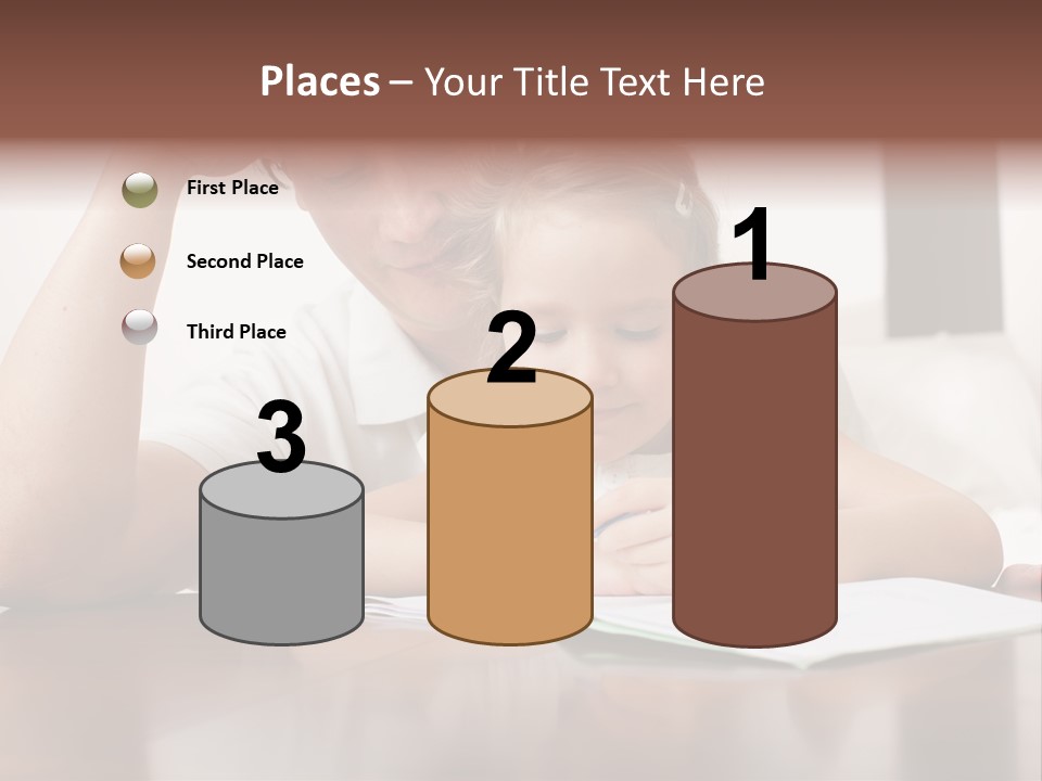 Dad Child Men PowerPoint Template