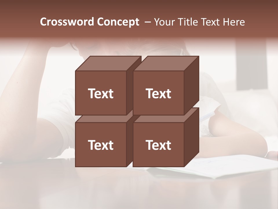 Dad Child Men PowerPoint Template