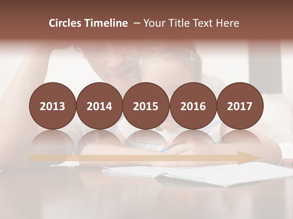 Dad Child Men PowerPoint Template