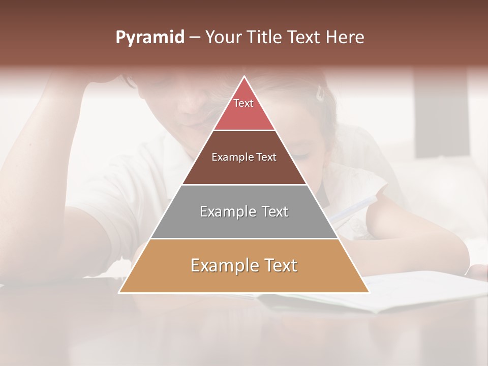 Dad Child Men PowerPoint Template