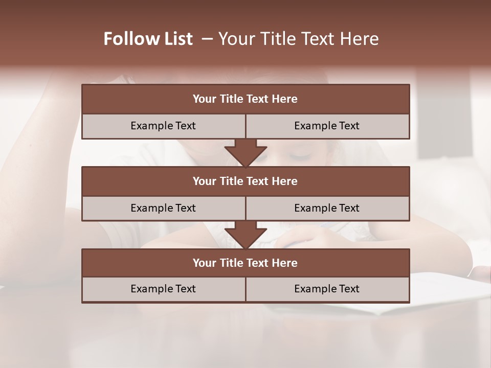 Dad Child Men PowerPoint Template