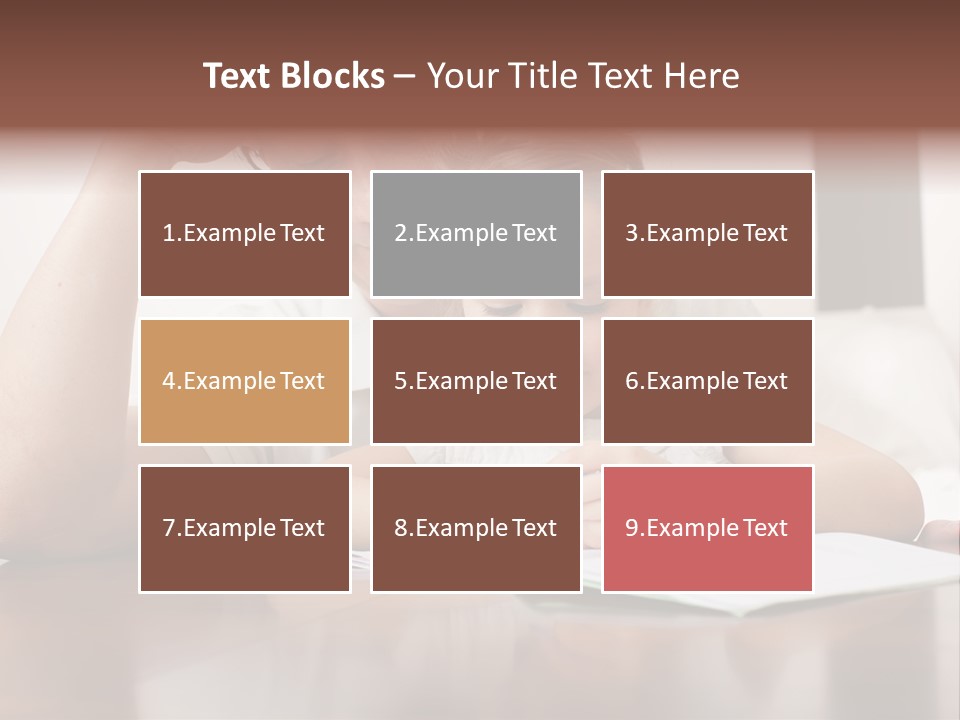 Dad Child Men PowerPoint Template